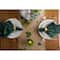 DII® 74" Shamrock Printed Jute Table Runner